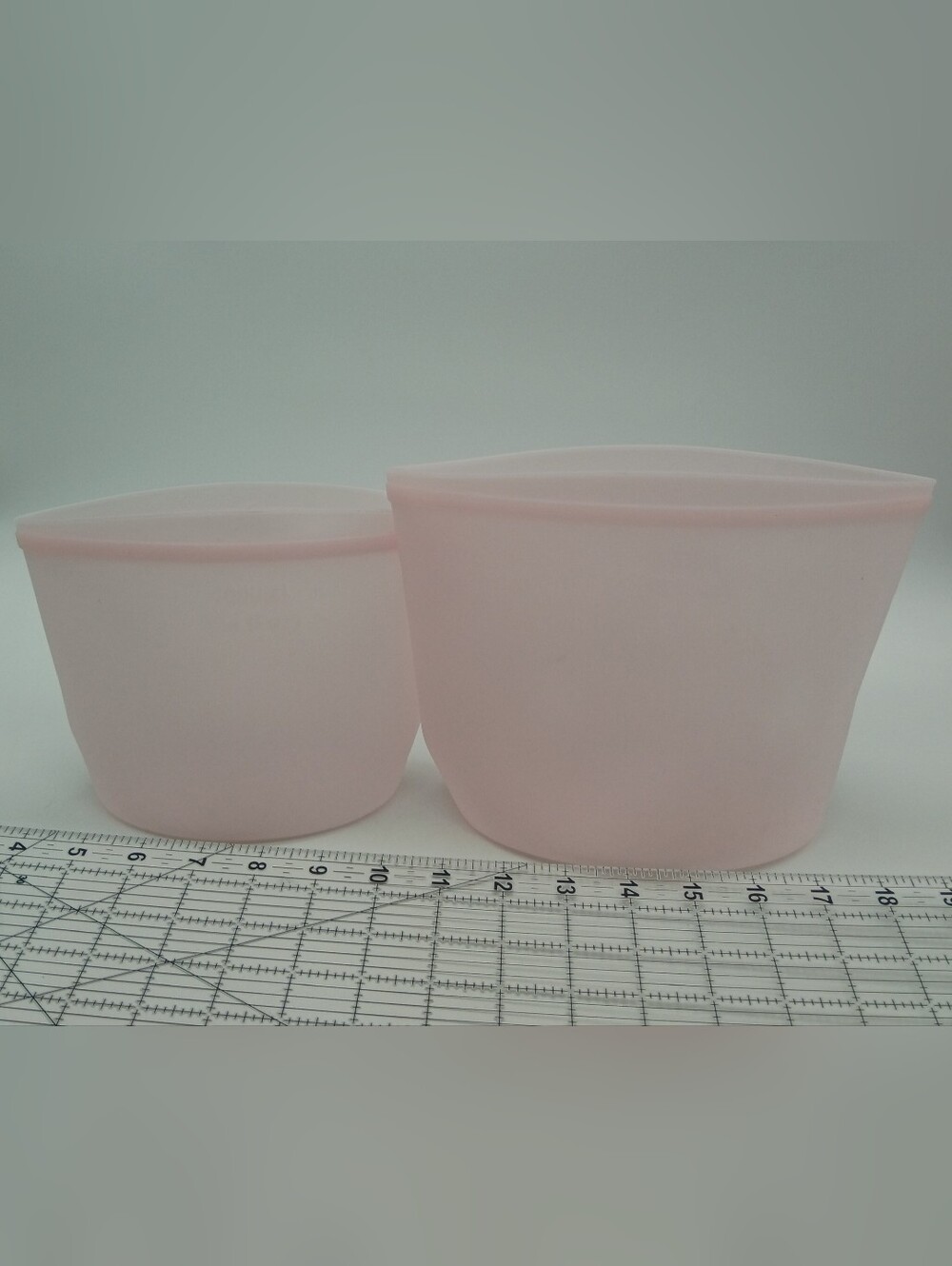 Set of Silicone Food Storage Bag Sets 1000ml/34oz & 1500ml/50oz  Set Of 2 - Picture 9 of 9